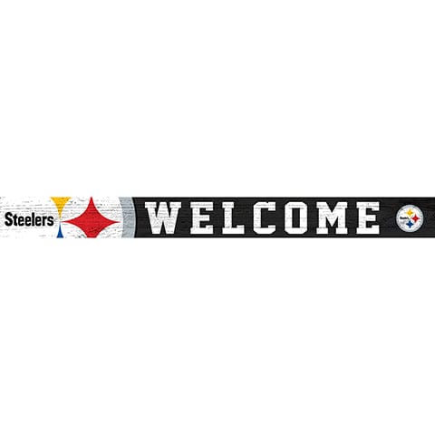 fan creations Pittsburgh Steelers 16in. Welcome Strip