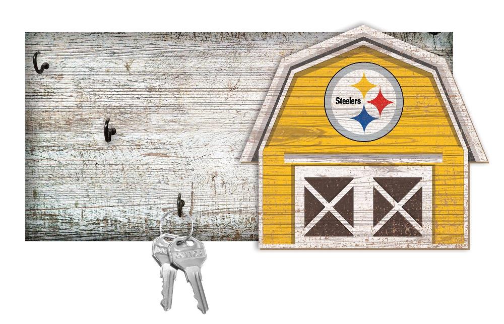 fan creations Pittsburgh Steelers Barn Keychain Holder