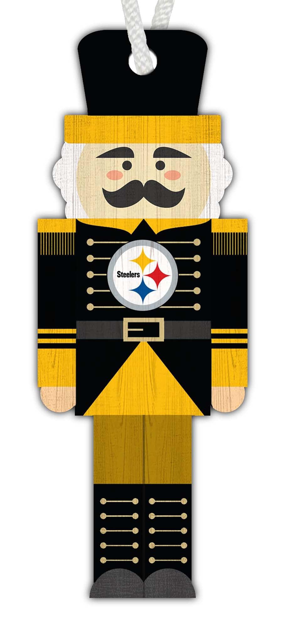 fan creations Pittsburgh Steelers Nutcracker Ornament