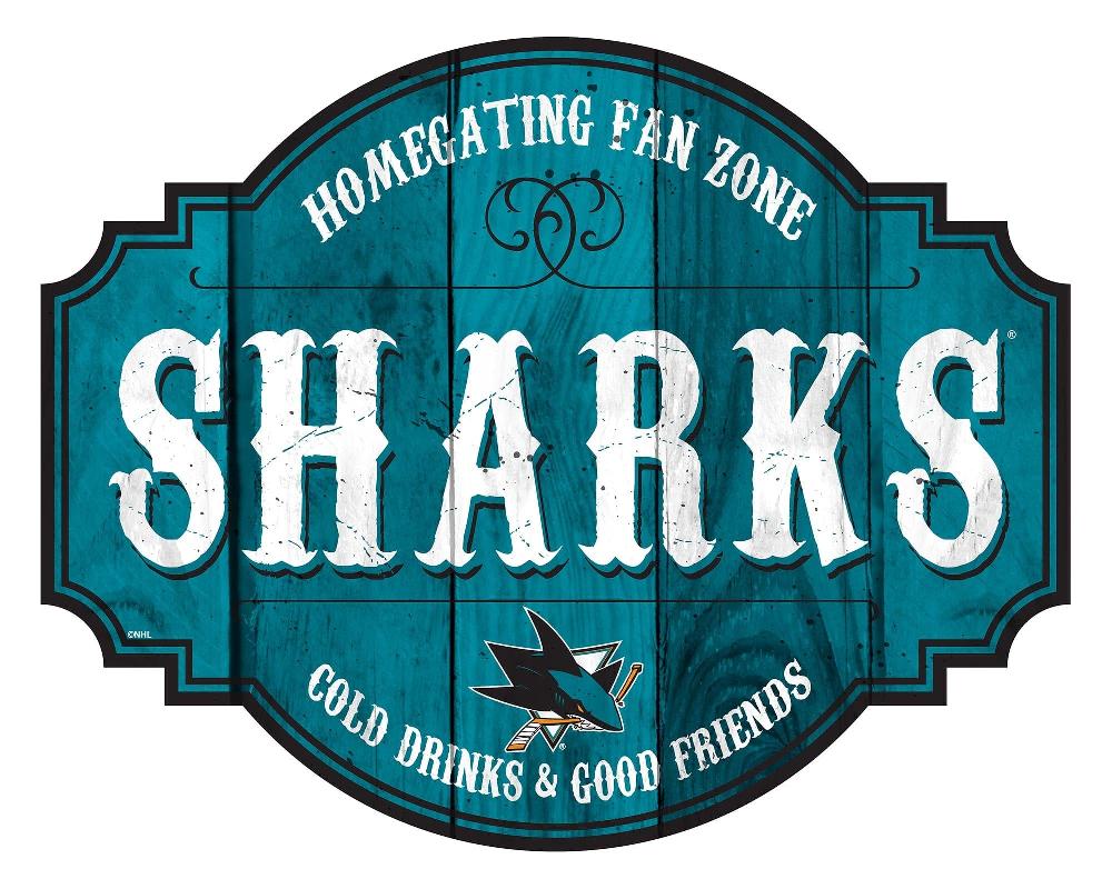 fan creations San Jose Sharks Homegating Tavern 24in Sign