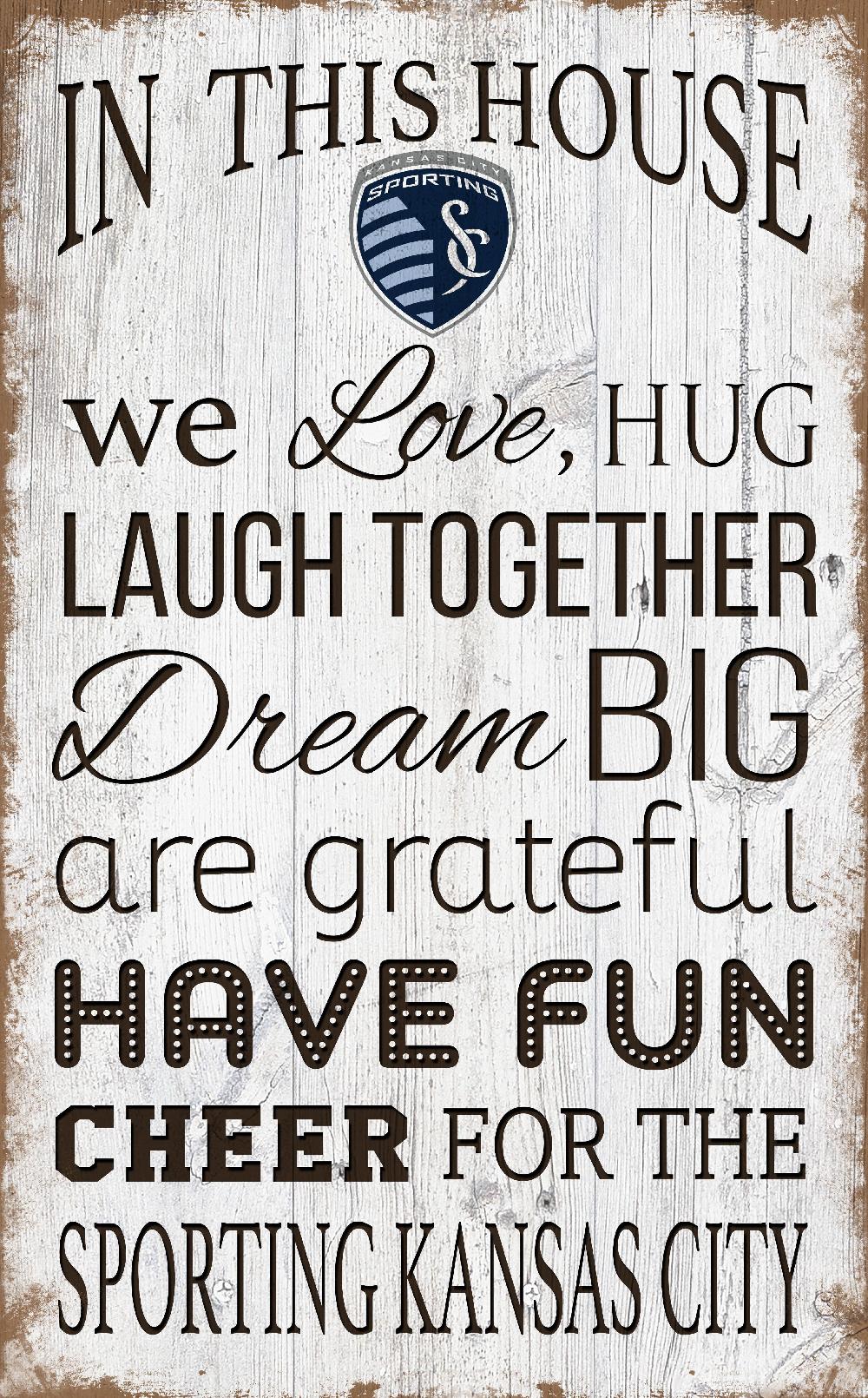 fan creations Sporting Kansas City In This House 11x19