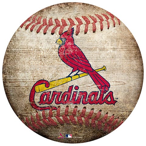 fan creations St. Louis Cardinals 12" Baseball Shaped Sign