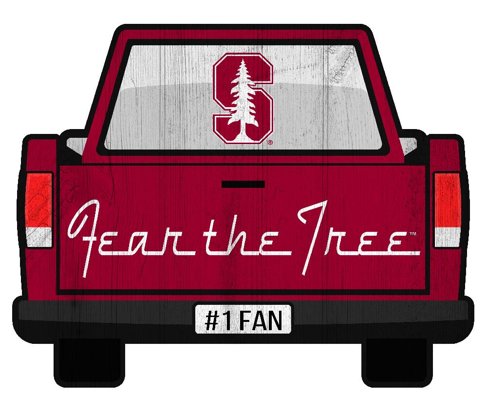 fan creations Stanford Slogan Truck Back Vintage 12in