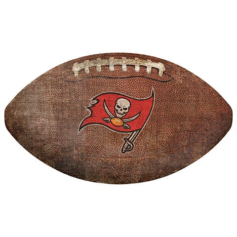fan creations Tampa Bay Buccaneers 12" Football Shaped Sign