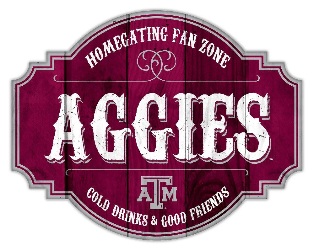 fan creations Texas A&M Homegating Tavern 12in Sign