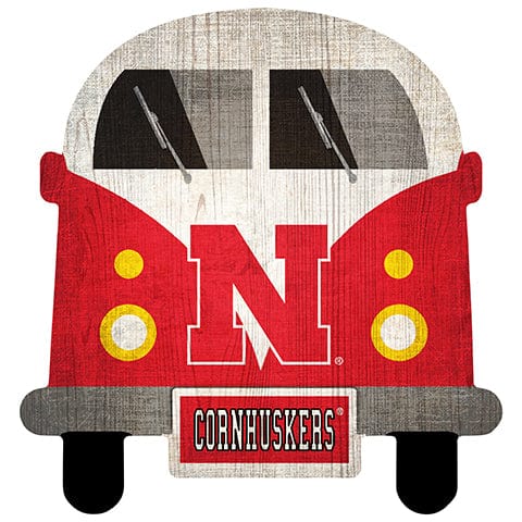 fan creations University of Nebraska 12" Team Bus Sign