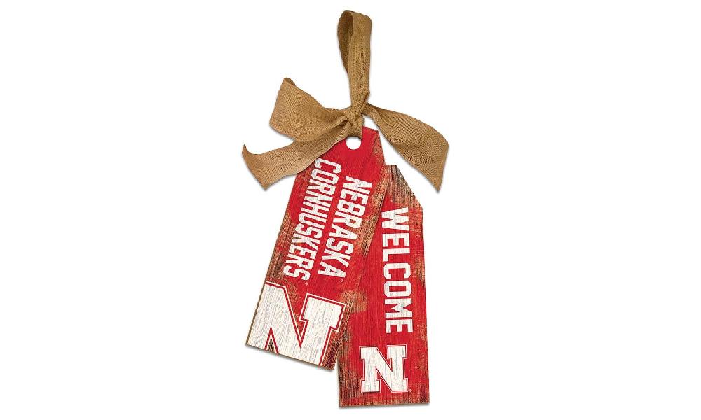 fan creations University of Nebraska 12in Team Tags