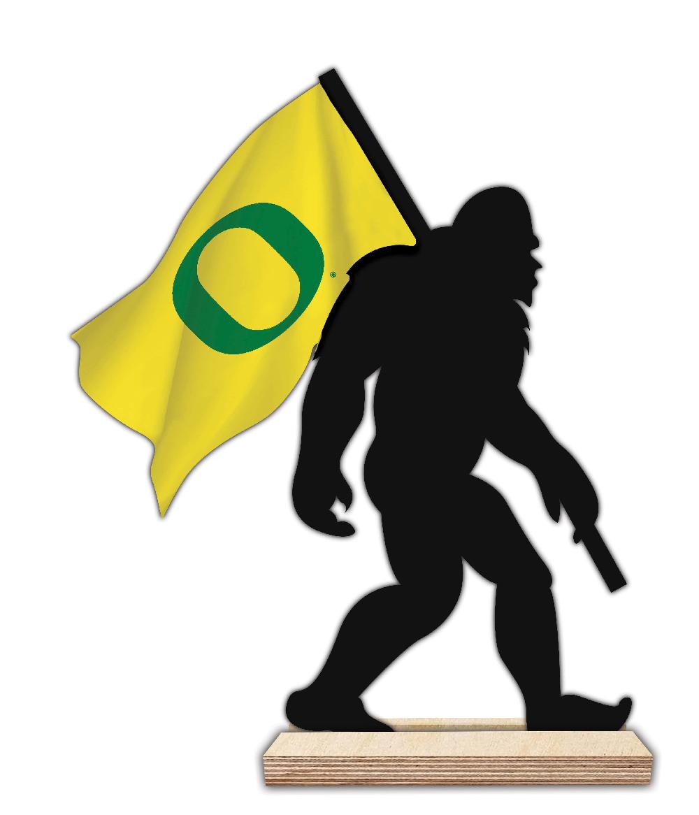 fan creations University of Oregon 12inch Big Foot Cutout