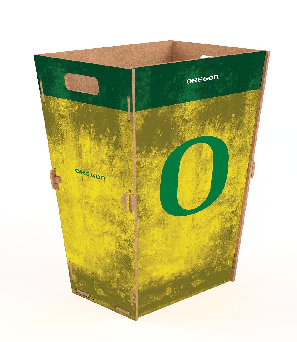 fan creations University of Oregon Team Color Waste Bin Small