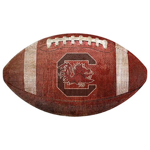 fan creations University of South Carolina 12" Football Shaped Sign