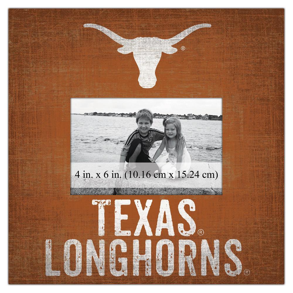fan creations University of Texas Team Name 10x10 Frame
