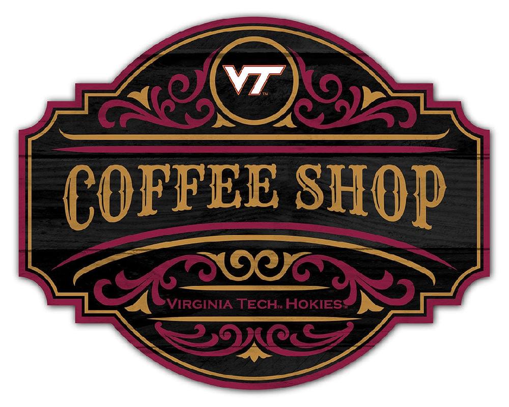 Fan Creations Virginia Tech Coffee Tavern Sign 24in