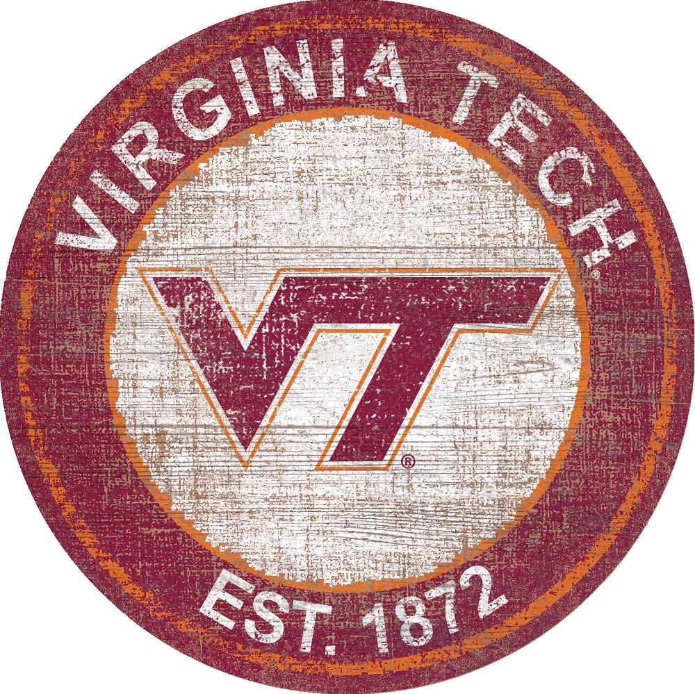 fan creations Virginia Tech Heritage Logo 24" Circle