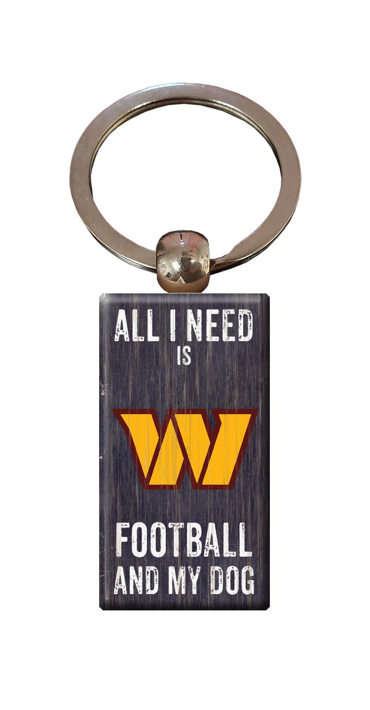 fan creations Washington Commanders All I Need Keychain