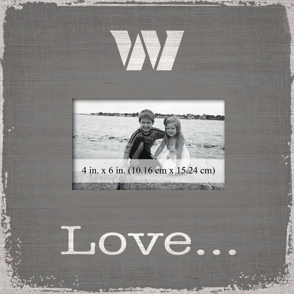 fan creations Washington Commanders Love Picture Frame