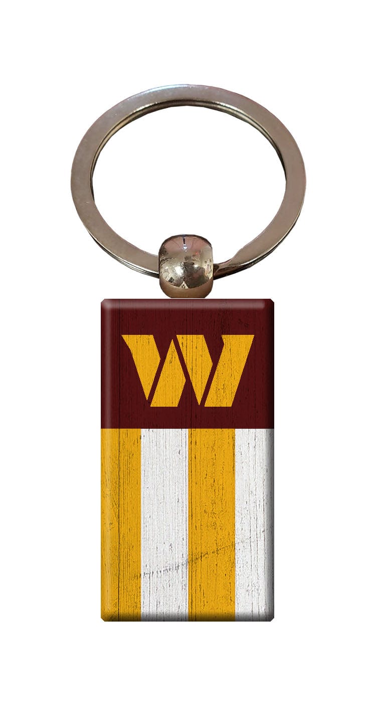 fan creations Washington Commanders Rectangle Flag Keychain