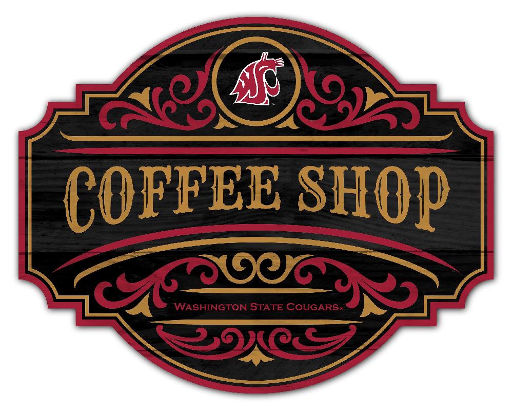 fan creations Washington State Coffee Tavern Sign 24in