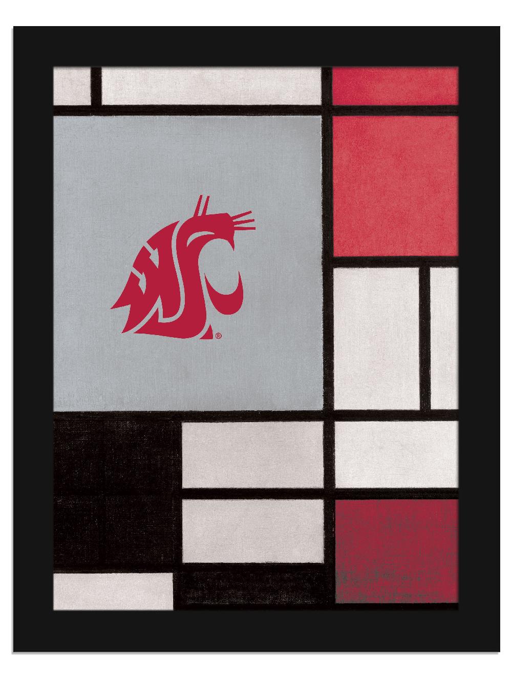 fan creations Washington State Team Composition 12x16