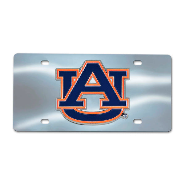 fanmats Auburn University Chrome Diecast License Plate