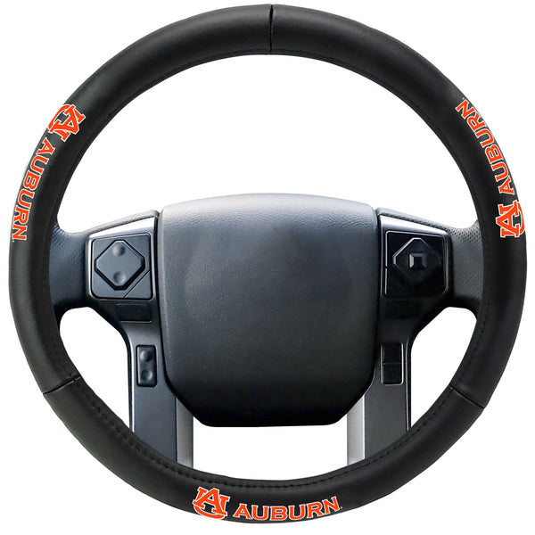 fanmats AUBURN UNIVERSITY Genuine Leather Steering Cover