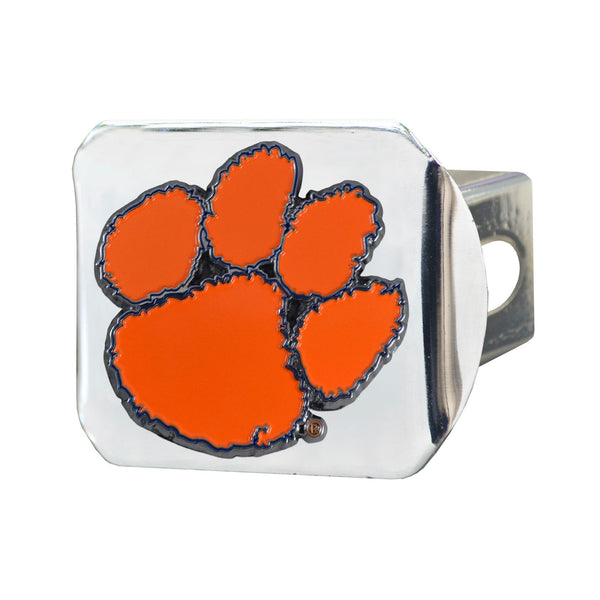 fanmats Clemson University Color on Chrome Hitch Cover