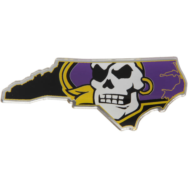 fanmats East Carolina University Embossed State Emblem