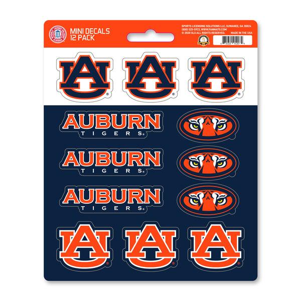 fanmats Auburn University Mini Decal 12-pk