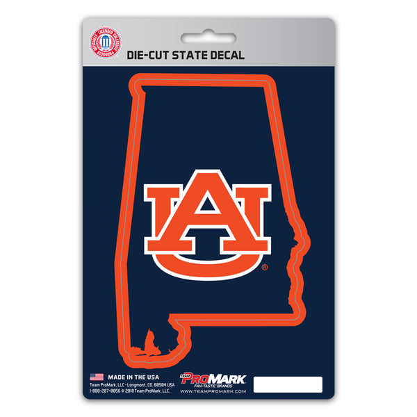 fanmats Auburn University State Shape Decal