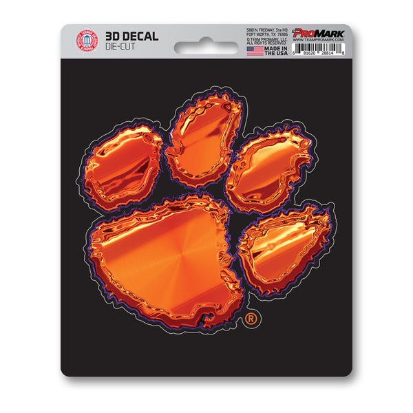 fanmats Clemson University 3D Decal