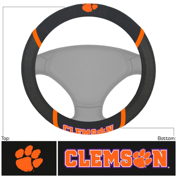 fanmats Clemson University Steering Wheel Cover