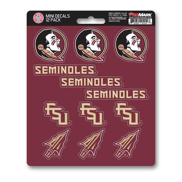 fanmats Florida State University Mini Decal 12-pk