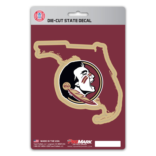 fanmats Florida State University State Shape Decal