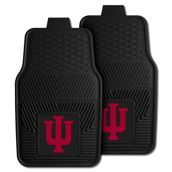 fanmats Indiana University 2-pc Vinyl Car Mat Set
