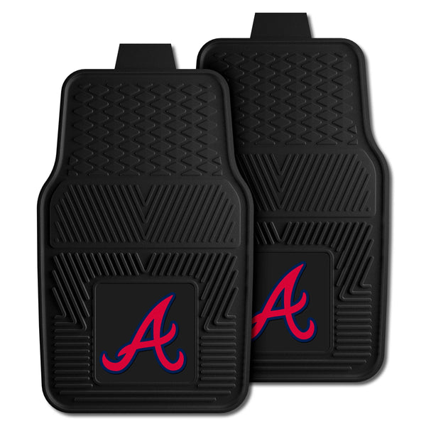 fanmats MLB - Atlanta Braves 2-pc Vinyl Car Mat Set