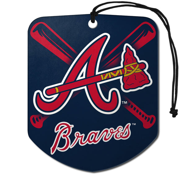 fanmats MLB - Atlanta Braves Air Freshener 2-pk