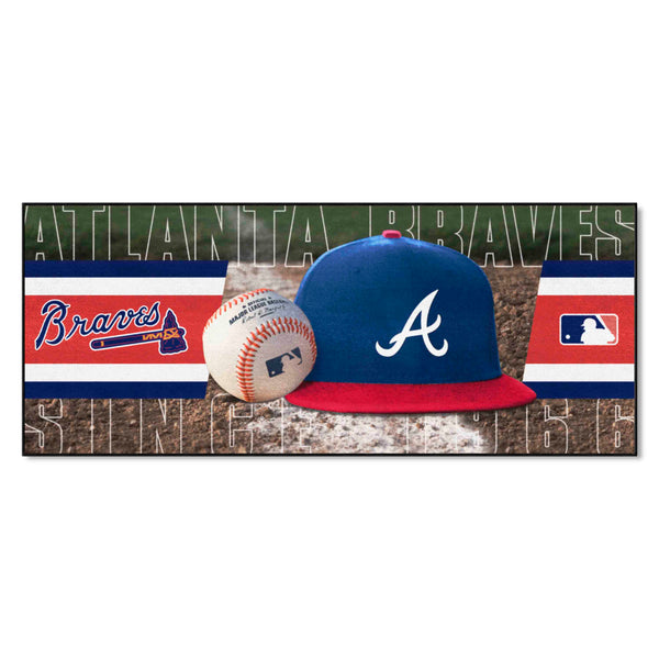 fanmats MLB - Atlanta Braves Baseball Runner