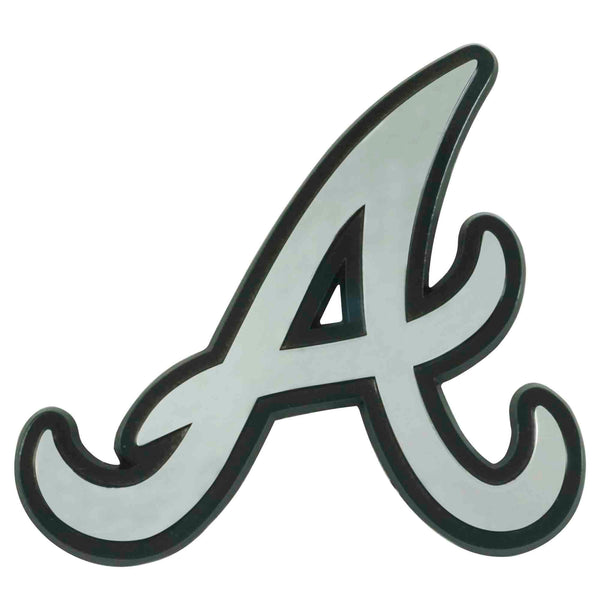fanmats MLB - Atlanta Braves Chrome Emblem