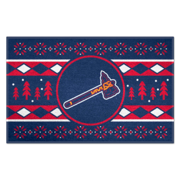 fanmats MLB - Atlanta Braves HOLIDAY SWEATER STARTER