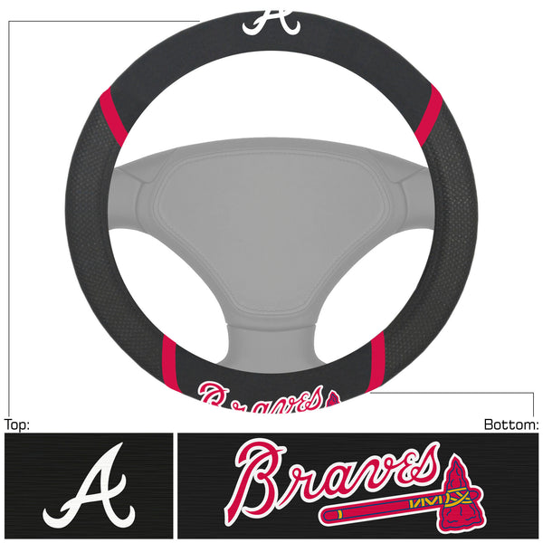 fanmats MLB - Atlanta Braves Steering Wheel Cover