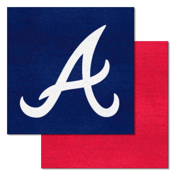 fanmats MLB - Atlanta Braves Team Carpet Tiles