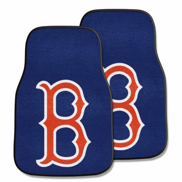 fanmats MLB - Boston Red Sox 2-pc Carpet Car Mat Set