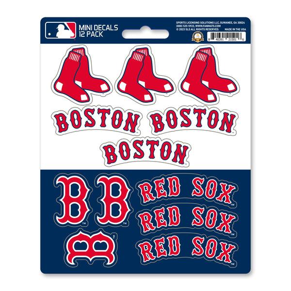 fanmats MLB - Boston Red Sox Mini Decal 12-pk