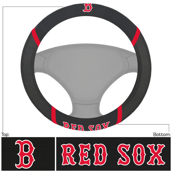 fanmats MLB - Boston Red Sox Steering Wheel Cover