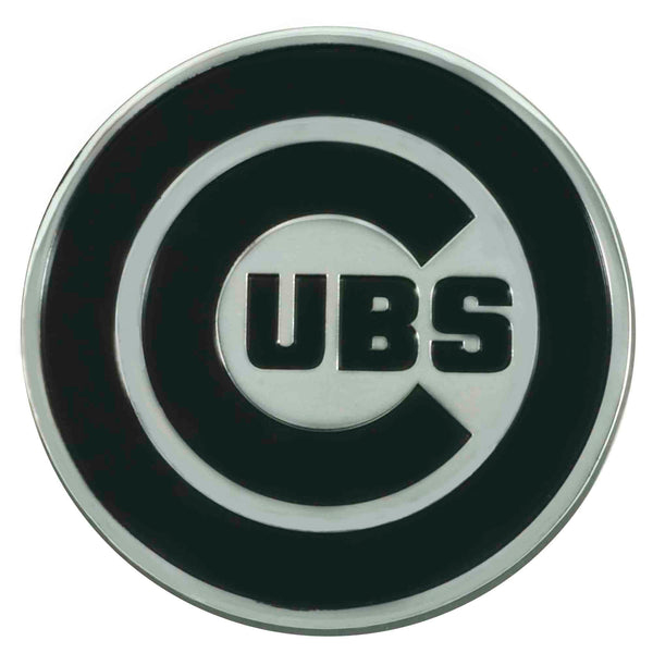 fanmats MLB - Chicago Cubs Chrome Emblem