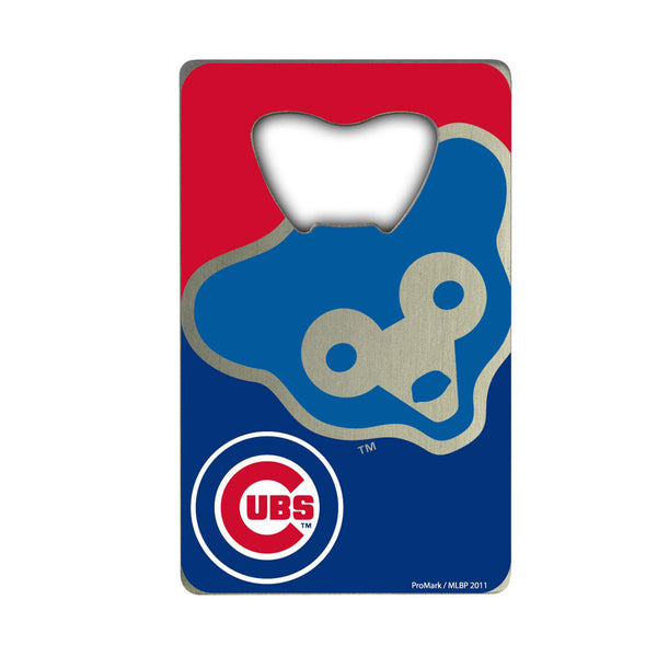 fanmats MLB - Chicago Cubs Credit Card Bottle Opener