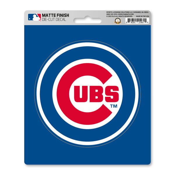 fanmats MLB - Chicago Cubs Matte Decal