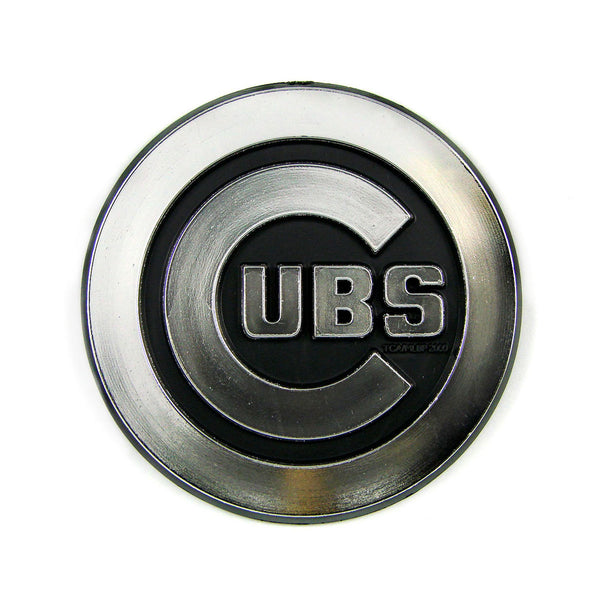 fanmats MLB - Chicago Cubs Molded Chrome Emblem