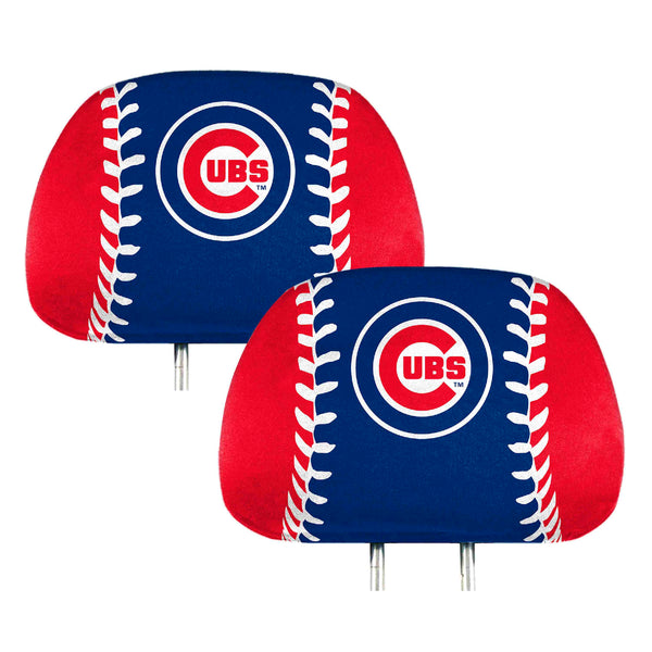fanmats MLB - Chicago Cubs Printed Headrest Cover