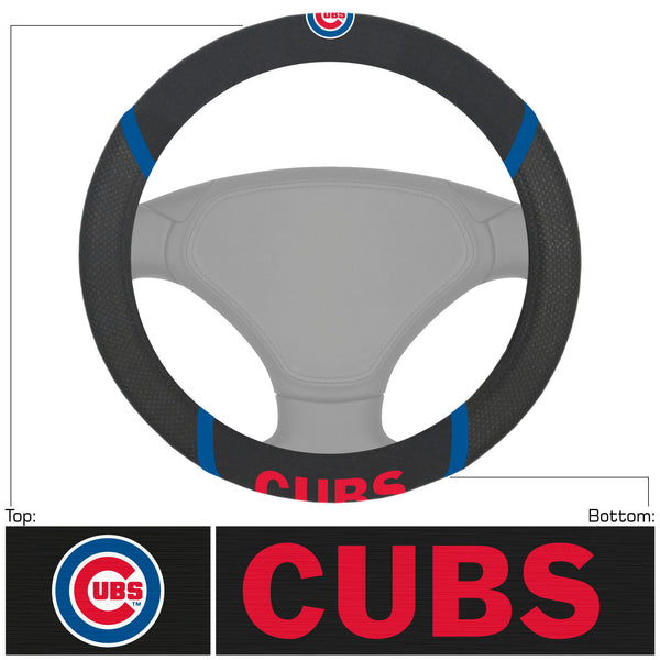 fanmats MLB - Chicago Cubs Steering Wheel Cover