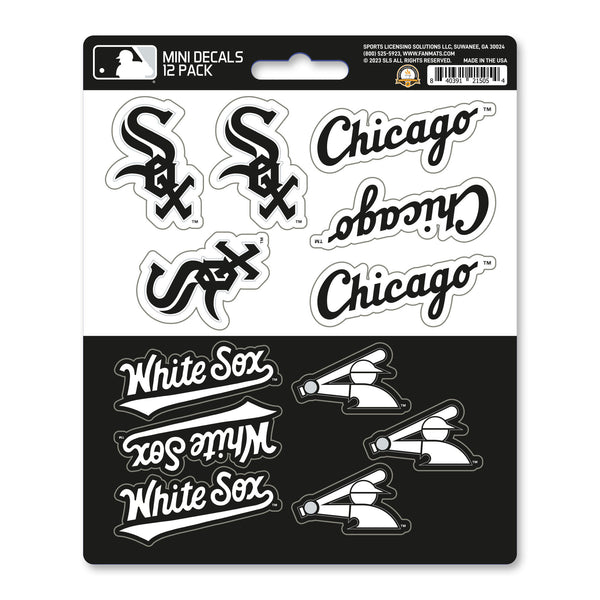 fanmats MLB - Chicago White Sox Mini Decal 12-pk